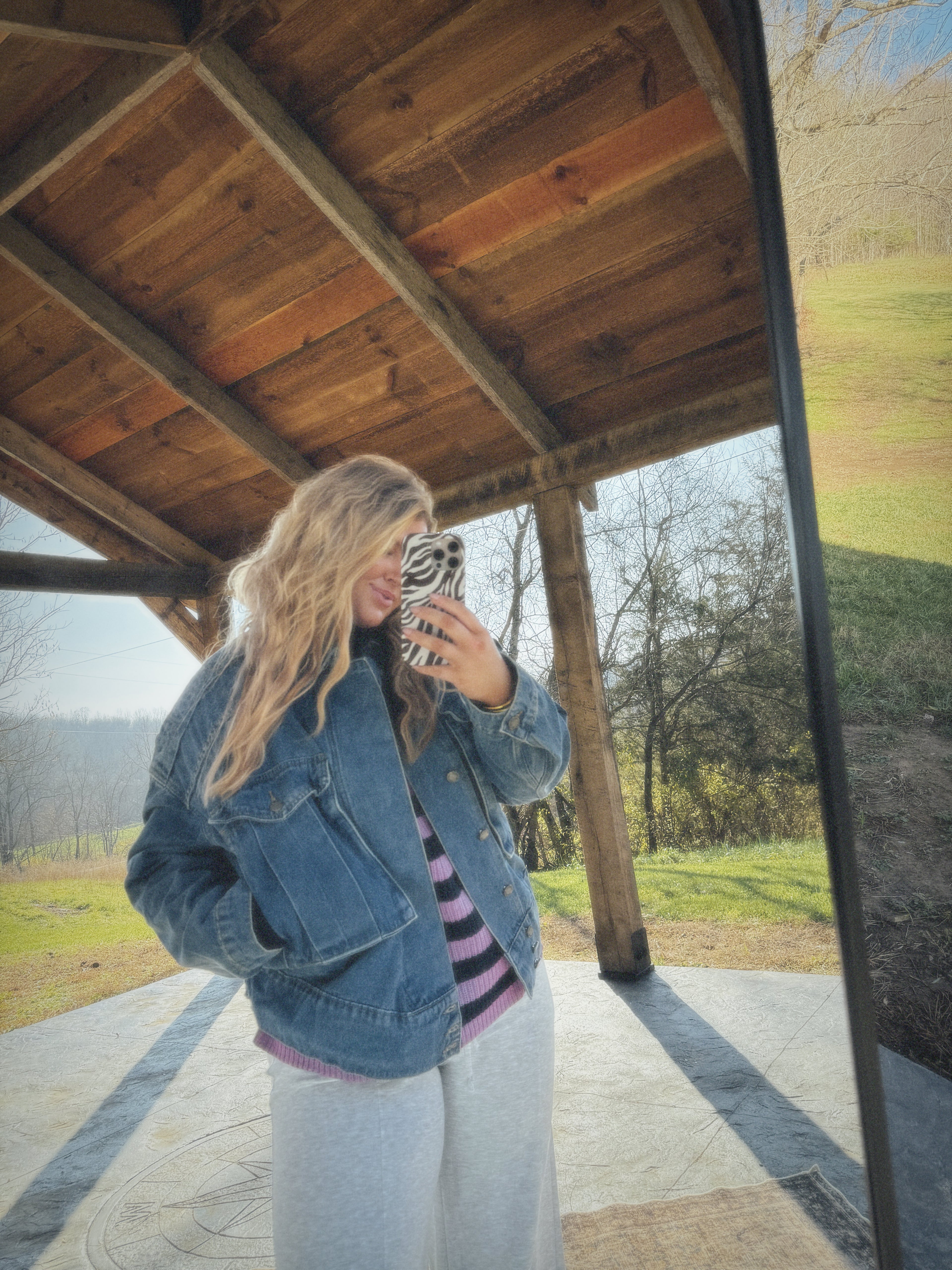 Blue jean baby jacket