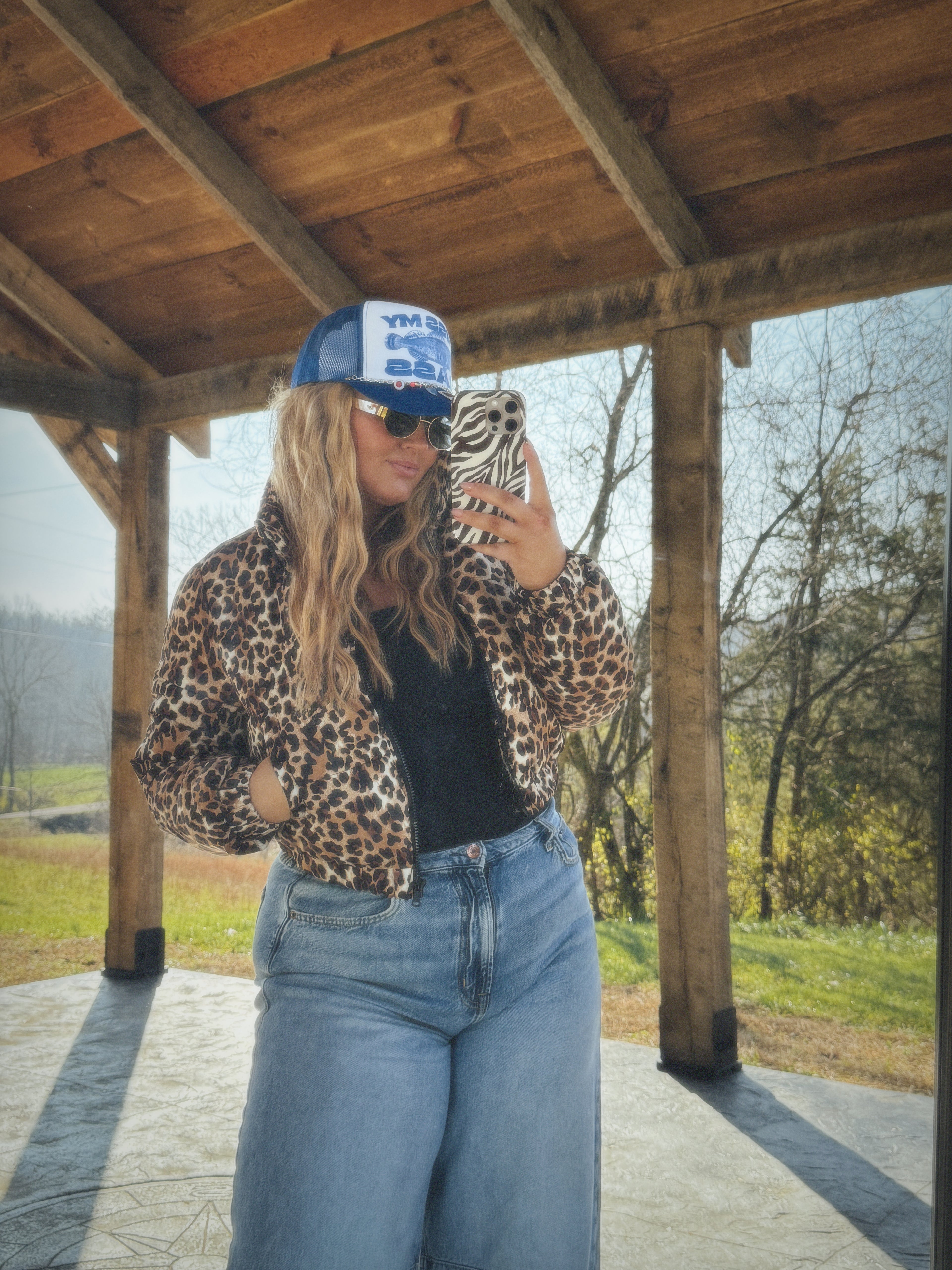 cheetah girls puffer jacket