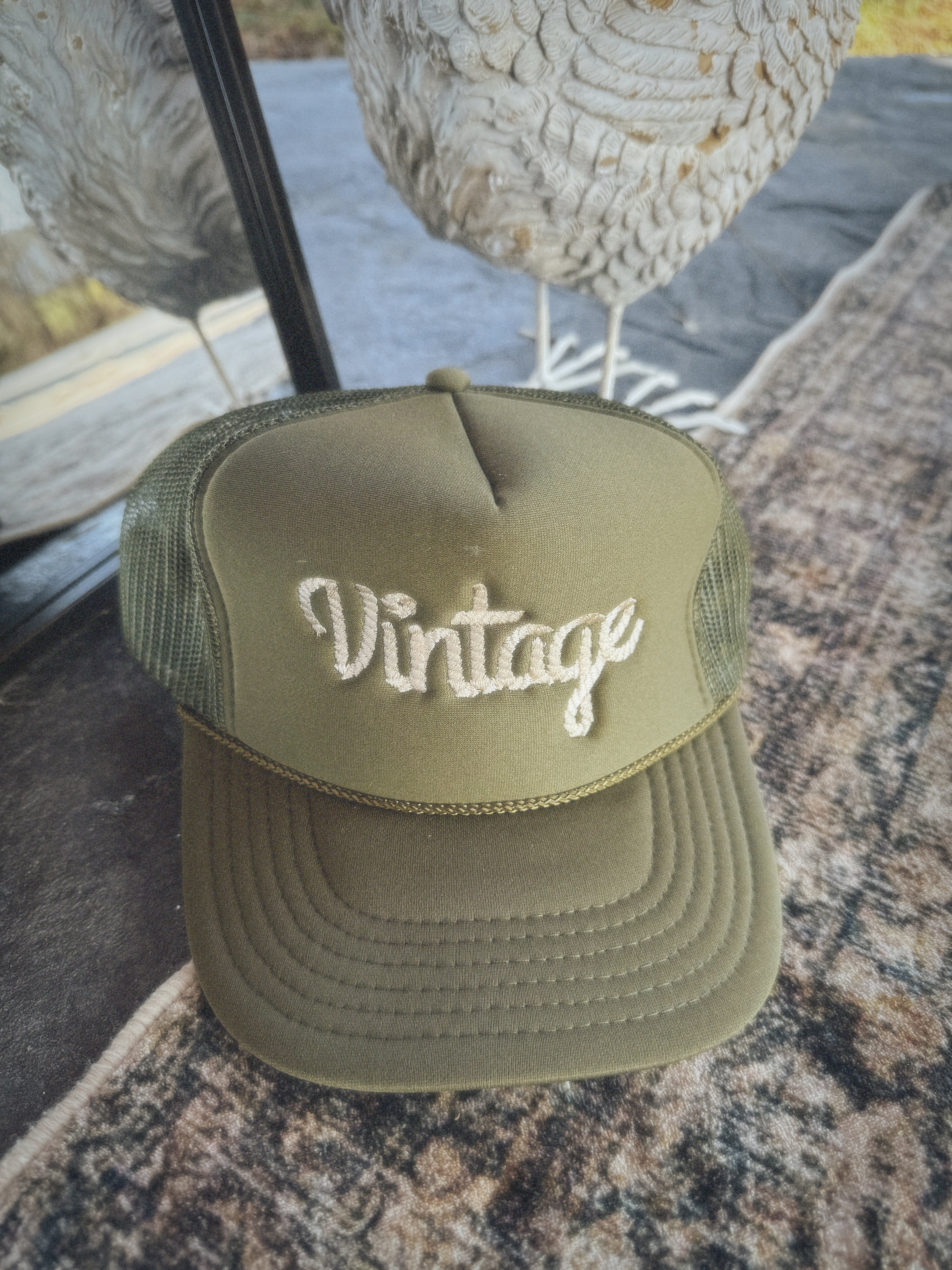 Vintage rope hat